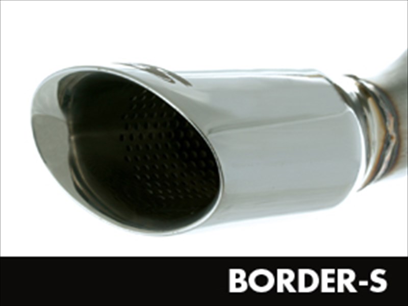 マフラー BORDER S ヴォクシー TA-AZR60G H13/11-H16/8 60.5φ 取付込