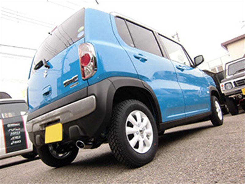 ハスラー MR31S ターボ車 5ZIGEN マフラーカッター