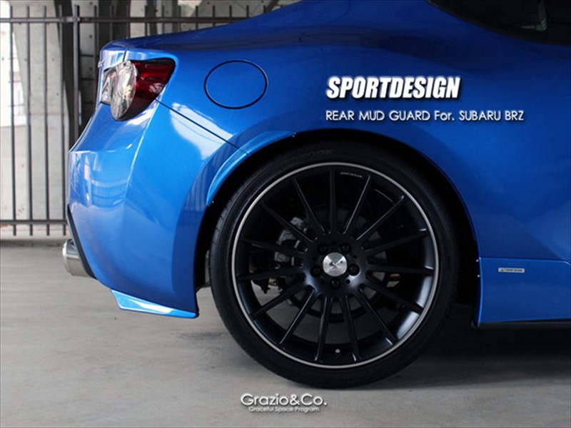 BRZ ZC6 SPORT DESIGN リヤマッドガード 素地｜Autostyle