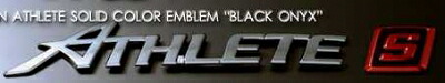 クラウン アスリート 21系 エンブレム ATHLETE Sロゴ ブラックオニキス|Autostyle