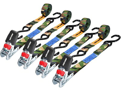 ハードカーゴ ラチェットタイダウン (4本入)