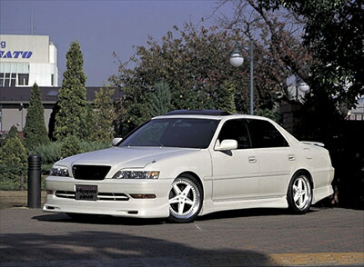 ★トヨタ　１００クレスタ後期用・ハーフエアロ３点キット・新品