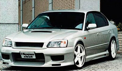レガシィ BE5 B4 フロントバンパースポイラー C型(2000/5-2001/4) 塗装済み|Autostyle