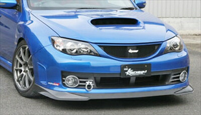 インプレッサ GRB WRX STI カーボンフロントリップ アプライドA/B型用 取付込