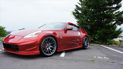FAIRLADY Z Z34 N-SPEC FRONT BUMPER 塗装取付込