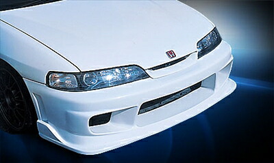 N SPEC インテグラ タイプR DC2 FRONT BUMPER ハイブリッドエアロ 塗装取付込｜Autostyle