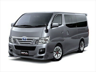 NV350キャラバンE26標準ボディ3型フロントハーフスポイラーVer1未塗装 NV350キャラバン ナローボディ E26 前期型 フロントバンパー ver.2 ESB CLS VS フロントスポイラー | ESBshop　 イーエスビー店