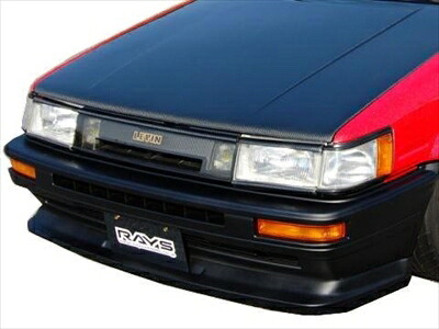 AE86後期レビン用前期形状フロントリップスポイラー タイプ1|Autostyle