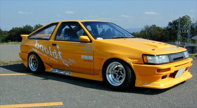 AE86 レビン サイドステップ (後期用) ソフトFRP