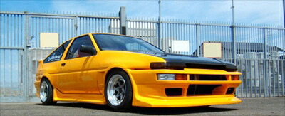 AE86 トレノ SPEC-R フロントバンパースポイラー ソフトFRP(後期)+アンダーパネルセット 58,106円