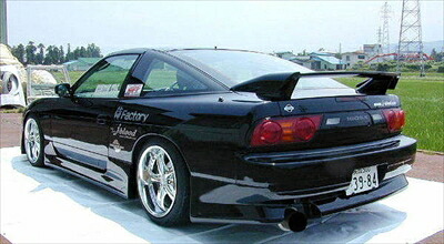 180SX リアバンパースポイラー SFRP