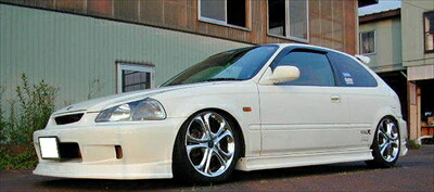 EK-9 CIVIC 3ドア サイドステップ ソフトFRP