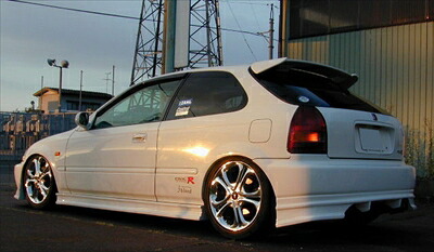 EK-9 CIVIC 3ドア リアバンパースポイラー FRP