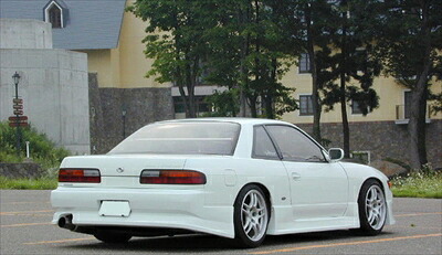 S13 SILVIA リアバンパースポイラー SFRP 塗装済み