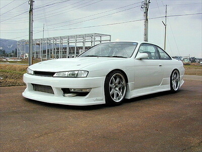S14 SILVIA 後期 フロントバンパースポイラー SFRP 塗装済み