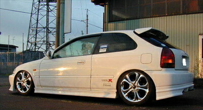 EK-9 CIVIC 3ドア サイドステップ FRP 塗装取付込 58,027円