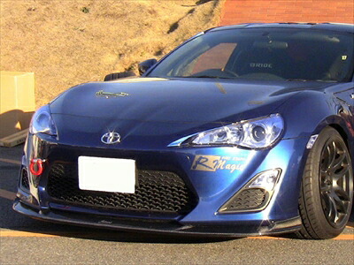 86 ZN6 フロントリップスポイラー カーボン製 クリア塗装済み