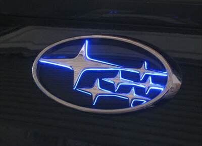 スバル XV GP7 LEDトランスエンブレム Junack スバル XV LEDトランスエンブレム GP7
