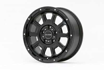 JAOS ADAMAS BL5 17x7.5J+44 5H 127 4本セット マットブラック