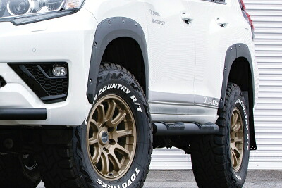 ランドクルーザー プラド 150系 JAOS フェンダーガーニッシュ type-X ABS製 塗装済|Autostyle