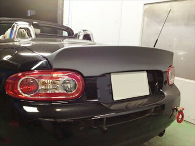 楽天市場】NB ロードスター リア スポイラー ウィング ダックテール