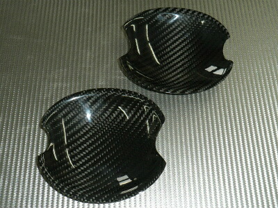 BMW MINI R50/R52/R53 リアルカーボンドアハンドルスクープ (プロテクター)
