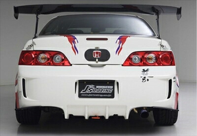 インテグラ タイプR DC5 後期 TYPE-S リアバンパー+リヤカナード FRP製(リヤカナードFRP製) 塗装取付込