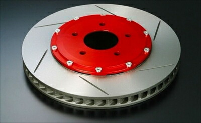 シビック TYPE-R FD2 6-POTキャリパーキット専用 交換用ブレーキローター ベル付 左用