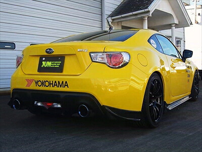 BRZ ZC6 JUN カーボンリアサイドディフューザー クリア塗装済み
