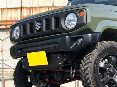 楽天市場】JB64 JB74 新型 ジムニー スチール フロント バンパー