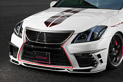 クラウン GRS20# アスリート HYPER ZERO CUSTOM フロントバンパー LEDデイライト(5連独立) 無|Autostyle