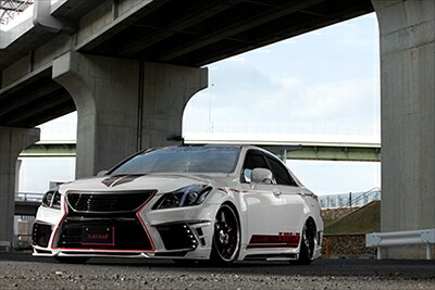 クラウン GRS20# アスリート HYPER ZERO CUSTOM エアロ3点セット LEDデイライト(5連独立) 有|Autostyle
