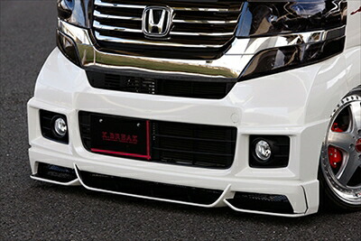N BOX カスタム JF1 ATHLETE WURDE フロントバンパー （ダクトメッシュ付） 塗装取付込｜Autostyle