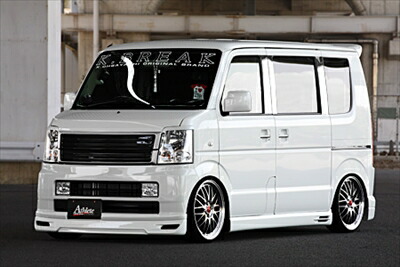 楽天市場】エブリィワゴン DA64W エアロ3点セット BROSTAR/ブロスター