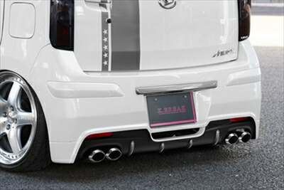 楽天市場】ムーヴ カスタム LA100 前期 リアバンパー 未塗装 翔