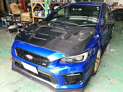 楽天市場】WRX STI VAB/S4 VAG D型〜 ARISING-1 クーリングボンネット 