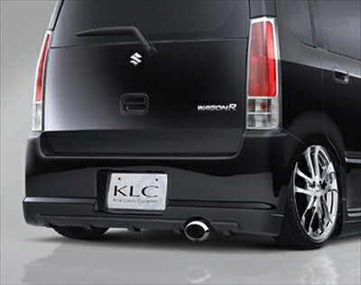 WAGON-R MH Fainal Edition REAR BUMPER SPOILER 塗装取付込
