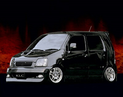 WAGON R MC 前期 03 FRONT BUMPER SPOILER 塗装取付込