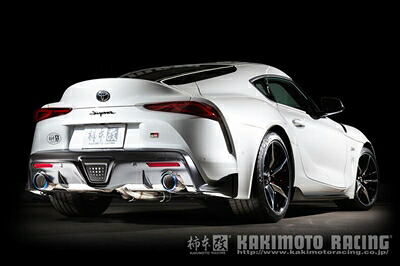 GRスープラ DB42 3.0 ターボ RZ カスタムマフラー バルブ付き