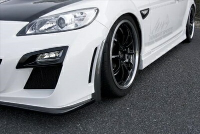 RX-8 SE3P フェンダーカナード 塗装済み