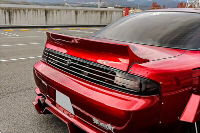 楽天市場】シルビア S14 後期 トランクスポイラー 塗装済み