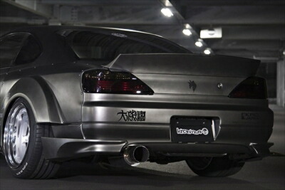 シルビア S15 テールスポイラー 塗装取付込