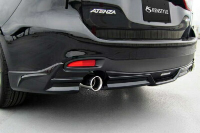 アテンザワゴンGJEFW前期用フロントスカートケンスタイル KENSTYLE アテンザ ワゴン GJ 前期 フロントスカート ウレタン製