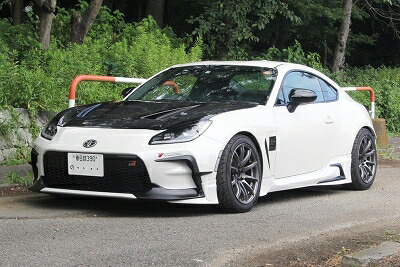 ZD8 BRZ GTエアロボンネット FRP 塗装済