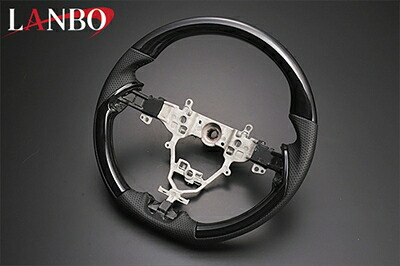 ジムニー JB64 LANBO オリジナルコンビステアリング ガングリップ 黒木目