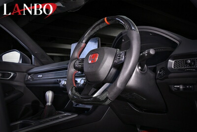 楽天市場】シビック TypeR FL5 LANBO プレミアムスポーツ ステアリング