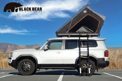 汎用 BLACK BEAR ルーフトップテント (法人への配送のみ) W121タイプ [RFT121/RFT-LADDER]