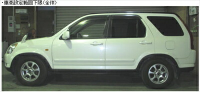 CR-V RD4/5/6/7 フルタップ式車高調 型式：RD4/6