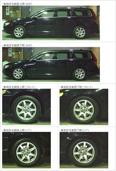 VOLVO V70 BB型 フルタップ式車高調