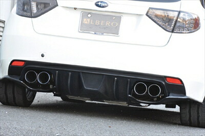 楽天市場】乱人 インプレッサ GRB GRF リアバンパー 未塗装 RANDO